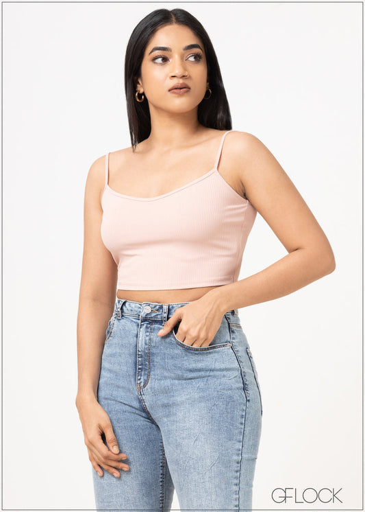 Rib Crop Top - 031022