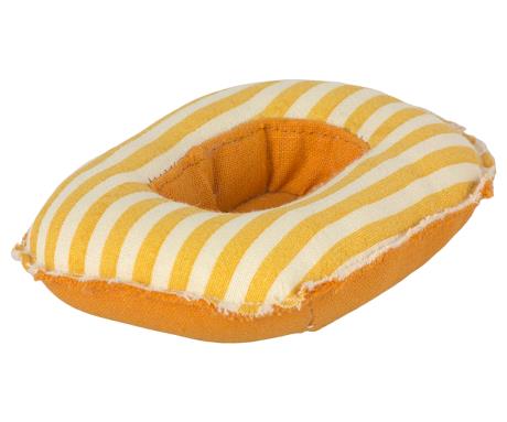 Rubber Boat, Small Mouse  - Yellow Stripe