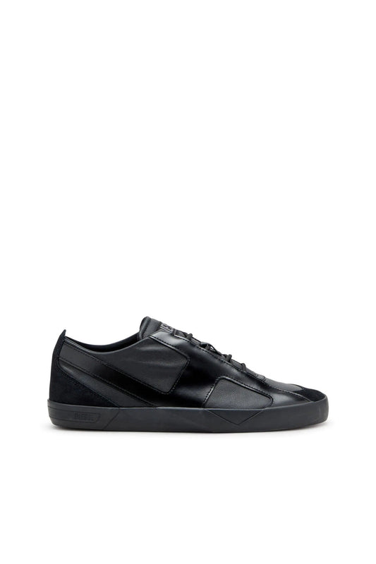 S-Slante-D-Sneakers in suede and leather with D logo