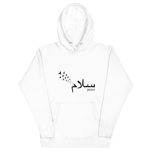Salam Peace Black - Premium Hoodie WOMEN - Hayder Maula