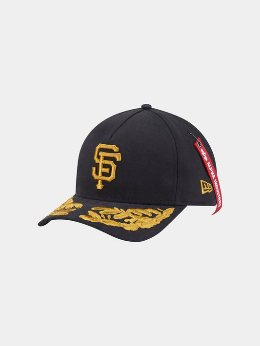 SAN FRANCISCO GIANTS X ALPHA X NEW ERA 940 MC CAP ACCESSORY Alpha Industries BLACK O/S