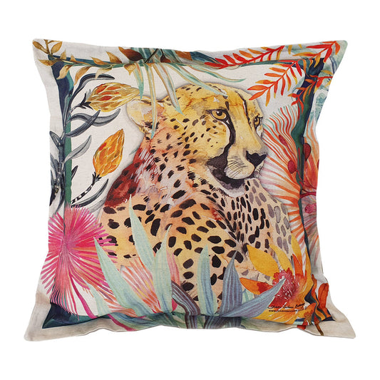 Sharon B Design Cheetah Pillow Cover