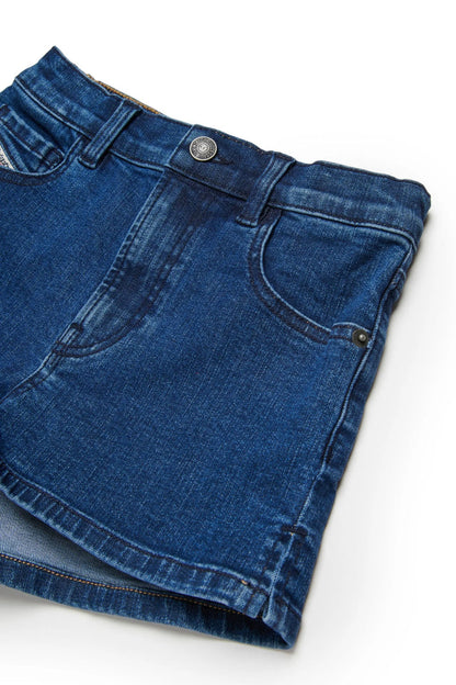Shorts in stretch denim