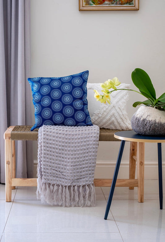 Shweshwe Cotton Pillow Cover