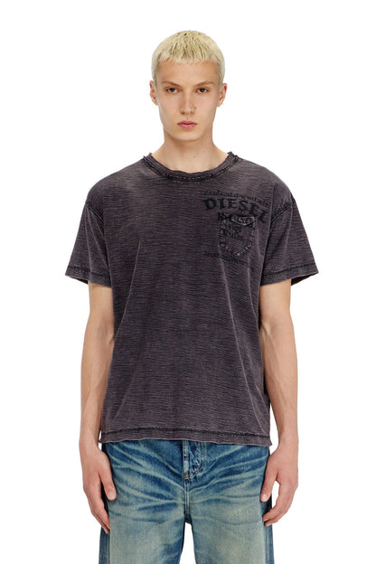 Slub jersey T-shirt with chest pocket