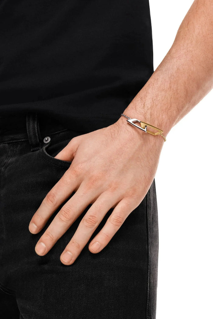 Stainless steel chain bracelet