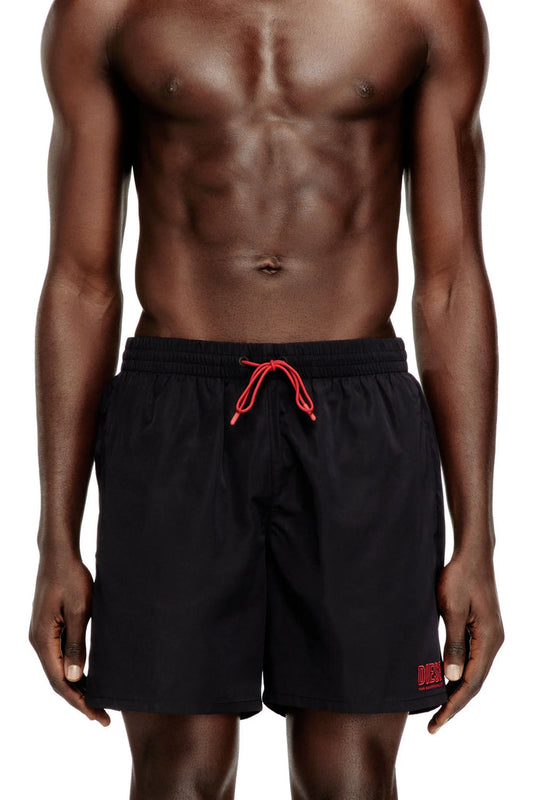 Swim shorts with zip pocket