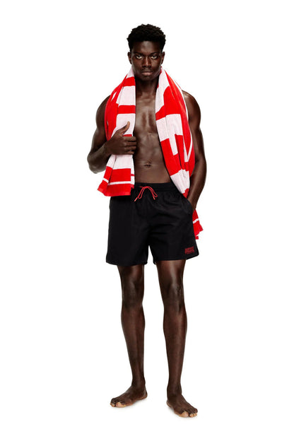 Swim shorts with zip pocket