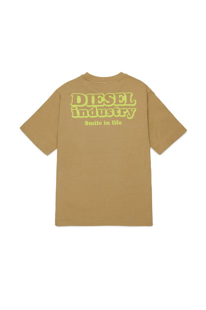 T-shirt with Diesel Industry print