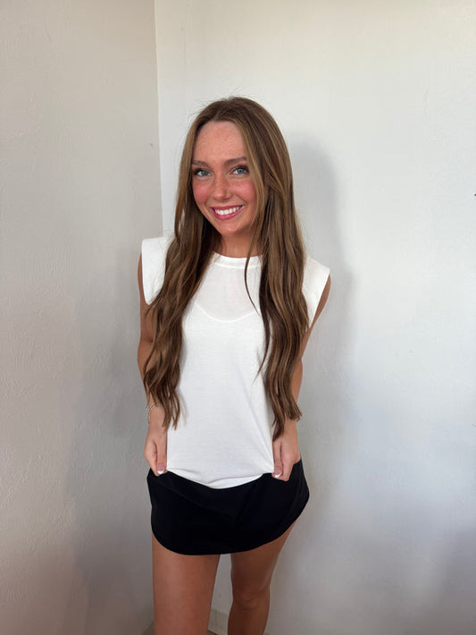 The Ciara Top - Greige Goods