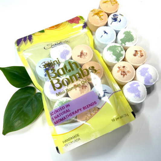 The Sask Bath Company - Mini Epsom Salt Bath Bombs