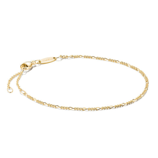 THOMAS SABO Charm bracelet Figaro design Gold