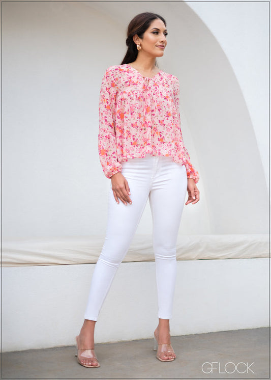 Tie-Front Top - 171123
