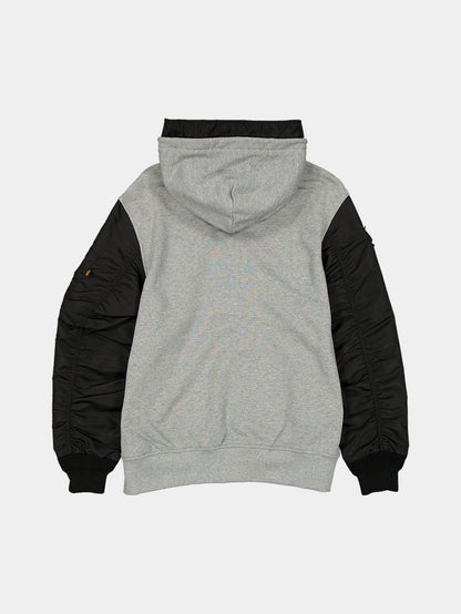 TORONTO RAPTORS X ALPHA X NEW ERA MA-1 ZIP UP HOODIE OUTERWEAR Alpha Industries