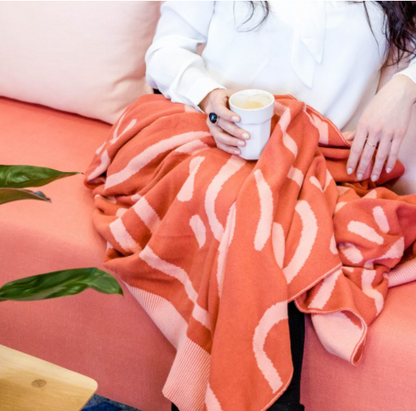 Twist & Turns Cotton Throw Blanket