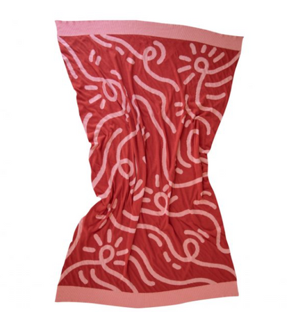 Twist & Turns Cotton Throw Blanket