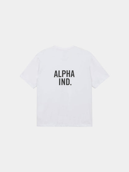 UNFRM SHORT-SLEEVED POCKET ALPHA IND. TEE TOP Alpha Industries WHITE XS