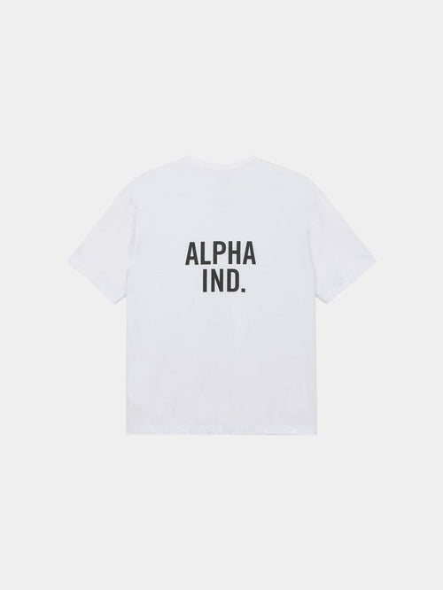 UNFRM SHORT-SLEEVED POCKET ALPHA IND. TEE TOP Alpha Industries WHITE XS