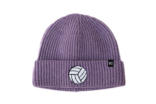Volleyball Patch Beanie