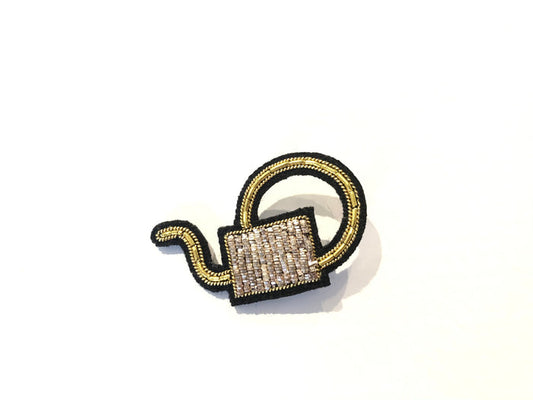 Watering Can Brooch