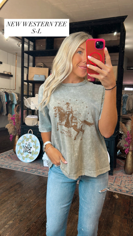 WESTERN GRAPHIC TEE