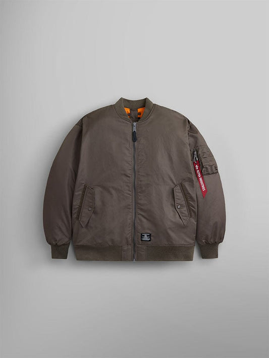 OVERSIZED MA-1 MOD BOMBER JACKET W OUTERWEAR Alpha Industries COYOTE BROWN XS